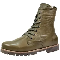 Andrea Conti Damen Stiefelette Boot Schnürung Leder Profilsohle 0342847, Größe:39 EU, Farbe:Mehrfarbig