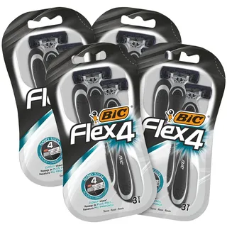 BIC Flex 4 Rasierer Herren, 12 St