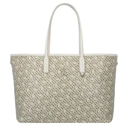 Tommy Hilfiger TH Monoplay Leather Shopper Tasche 36 cm neutral