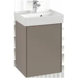 Villeroy & Boch Collaro Waschbeckenunterschrank, eine Tür Anschlag rechts, 410x546x344mm, C00501VR, Farbe: Front/Korpus: Graphite,