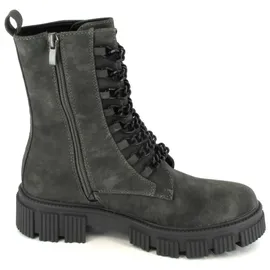 Dockers by Gerli Schnürstiefel Grau - Gr.: 37