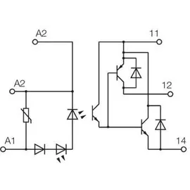 Weidmüller Halbleiterrelais 8937980000 0.5 A Schaltspannung (max.): 48 V/DC 1 St.