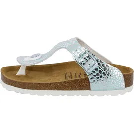 LICO Bioline Stone Kids Mädchen Niedrige Hausschuhe, Türkis, 30 EU