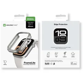 AMAZINGthing Minimal Case – Smartwatch-Hülle für Apple Watch 10/11 (46mm), mit Rundum-Schutz
