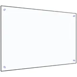 vidaXL Küchenrückwand Transparent 90×60 cm Hartglas