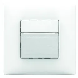 Theben 2060650 Bewegungsmelder Wandmontage, Licht, mit Rahmen theMura S180-100 UP WH