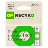 GP NiMH ReCyko AA 2600mAh 1,2V wiederaufladbar, 4 Stück