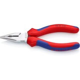 Knipex Spitz-Kombizange verchromt, mit Mehrkomponenten-Hüllen 145 SB