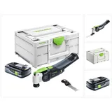 Festool VECTURO OSC 18 E-Basic Akku Oszillierer 18 V Starlock Max Brushless + 1x Akku 4,0 Ah + Systainer - ohne Ladegerät