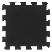 vidaXL Bodenfliesen Aus Gummi Schwarz 30 x 30 cm 9 St.