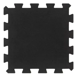 vidaXL Bodenfliesen Aus Gummi Schwarz 30 x 30 cm 9 St.