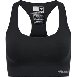HUMMEL Damen BH hmlTIF SEAMLESS SPORTS TOP, BLACK 2001, L