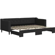 vidaXL Tagesbett 80 x 200 cm Schwarz