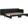vidaXL Tagesbett 80 x 200 cm Schwarz