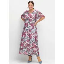 sheego Abendkleid Lila 52