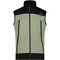 CMP Herren Softshellweste MAN VEST FIX HOOD 34A1847-E663 54 - Sage