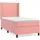 vidaXL Boxspringbett 100 x 200 cm Rosa