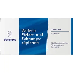 WELEDA Fieber- und Zahnungszäpfchen 10 St