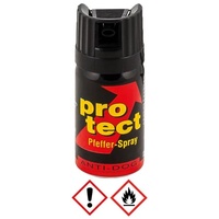 MFH Pfeffer-Spray | Pfefferspray | Sprühflasche | 40 ml | Breitstrahl
