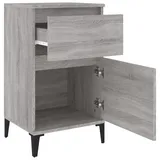 vidaXL Nachttisch Grau Sonoma 40x35x70 cm