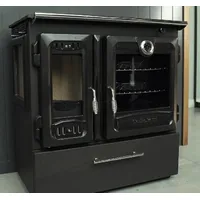 Caliskan EEK A+ Panorama-Holzherd Modell 216-3D BOX mit 8,5kW