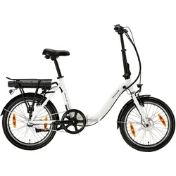 ALLEGRO E-Bike Compact SUV 3 Plus 374 E-Faltrad Weiß 42 cm 20 Zoll WEISS 42 CM