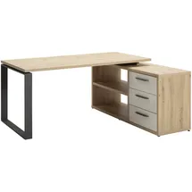 Composad Eckschreibtisch Disegno Braun