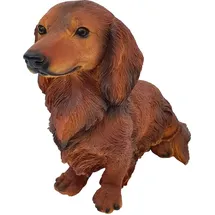 FD Dekofigur Dackel sitzend 34 x 18 x 33 cm