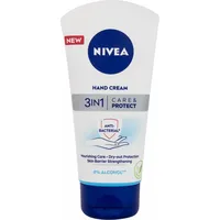 NIVEA Care & Protect 3in1 Feuchtigkeitsspendende und nährende Handcreme 75 ml