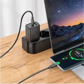 HOCO Ladegerät N63 30W USB-C/A PD QC3.0 Schnellladung | Gr.: onesize
