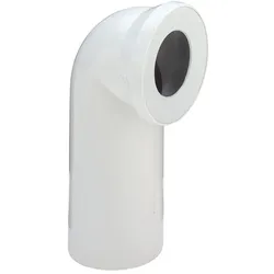 Viega WC Anschlussbogen 90 Grad 3811 in DN100 aus Kunststoff pergamon/camee 130435