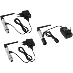 EUROLITE Set QuickDMX 1x Sender + 2x Empfänger