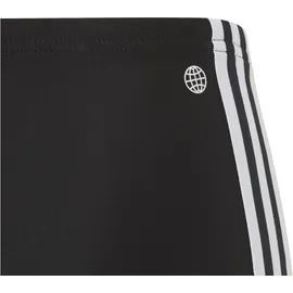 Adidas Classic 3-Streifen Boxer-Badehose Black / White 158