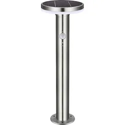 Shada Solar Wegeleuchte 45cm, Edelstahloptik, Bewegungssensor