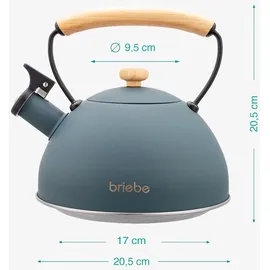 Briebe Nordic 2,3 l Grau