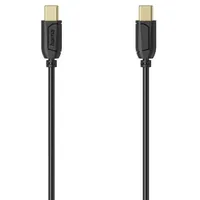 Hama USB-C auf USB-C 0,75 m Schwarz