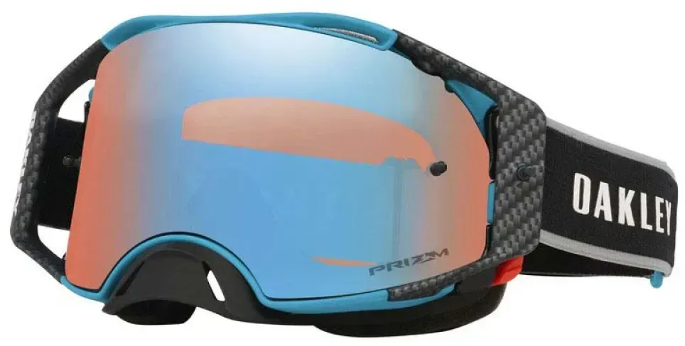 Oakley Abmx tomac signature Offroad-brille - Black / Grey / Blue - Prizm Sapphire