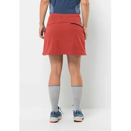Jack Wolfskin Damen Hiking Alpine Skort W, Vibrant red, 38