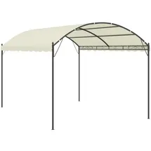 vidaXL Pavillon Stoff Creme