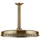 GESSI Venti20 Antikalk-Kopfbrause D328mm Deckenmontage