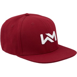 NEWMEN Snapback Basecap | dunkelrot