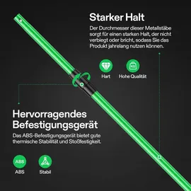 VIVOSUN High CFM Stangen Set 60–120 cm für Growzelt,