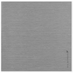 Bio Bamboo® - Luxus Einweg-Serviette, 40 x 40, Extrem weich, kompostierbar, Bambusviskose, Made in Italy, 600 Stück, dunkelgrau