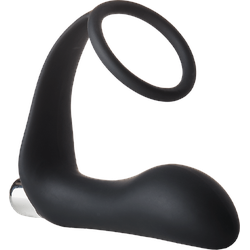 Fantasstic - Vibrating Anal Plug, 12 cm, schwarz