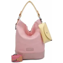 Fritzi aus Preußen Schultertasche Izzy07 Olga aus veganen und recycelten Materialien Handtaschen   Coral Damen 