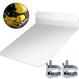 Vevor Plate Compactor Pad Plate Compactor Tamper Pad Plate Tamper Pad Tamper Plate Mat für Wacker Plate Compactors Bodenverdichter Compactor Machine Base Plate Cover Kit mit Befestigungsklammern