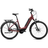 Winora Tria N8f eco Bosch 400Wh Elektro Trekking Bike Velvetred matt | 28" Wave XS/41cm