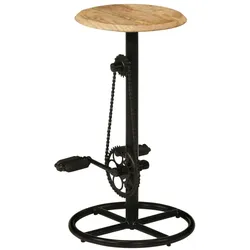 vidaXL Barhocker 2 Stk. Massivholz Mango
