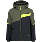 CMP Skijacke CMP Jungen Skijacke Kid Jacket Snaps Hood 34W4954 grau 104 (4J)