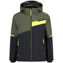 CMP Skijacke CMP Jungen Skijacke Kid Jacket Snaps Hood 34W4954 grau 104 (4J)